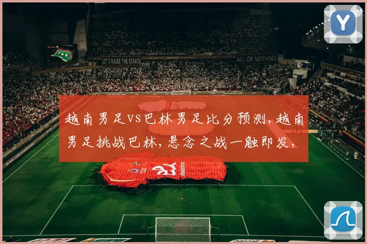 越南男足vs巴林男足比分预测,越南男足挑战巴林,悬念之战一触即发,谁能笑到最后