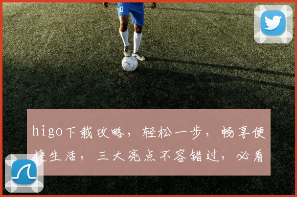 higo下载攻略，轻松一步，畅享便捷生活，三大亮点不容错过，必看教程